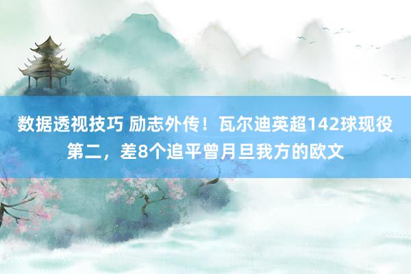 数据透视技巧 励志外传！瓦尔迪英超142球现役第二，差8个追平曾月旦我方的欧文